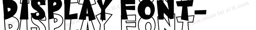Display Font字体转换